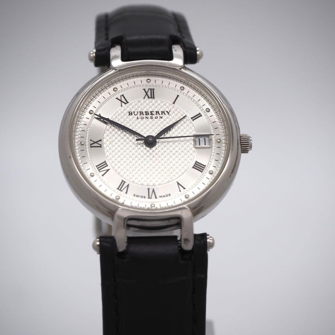 Burberry 11300G Men’s Quartz Watch Silver Date Japan Working 0713684