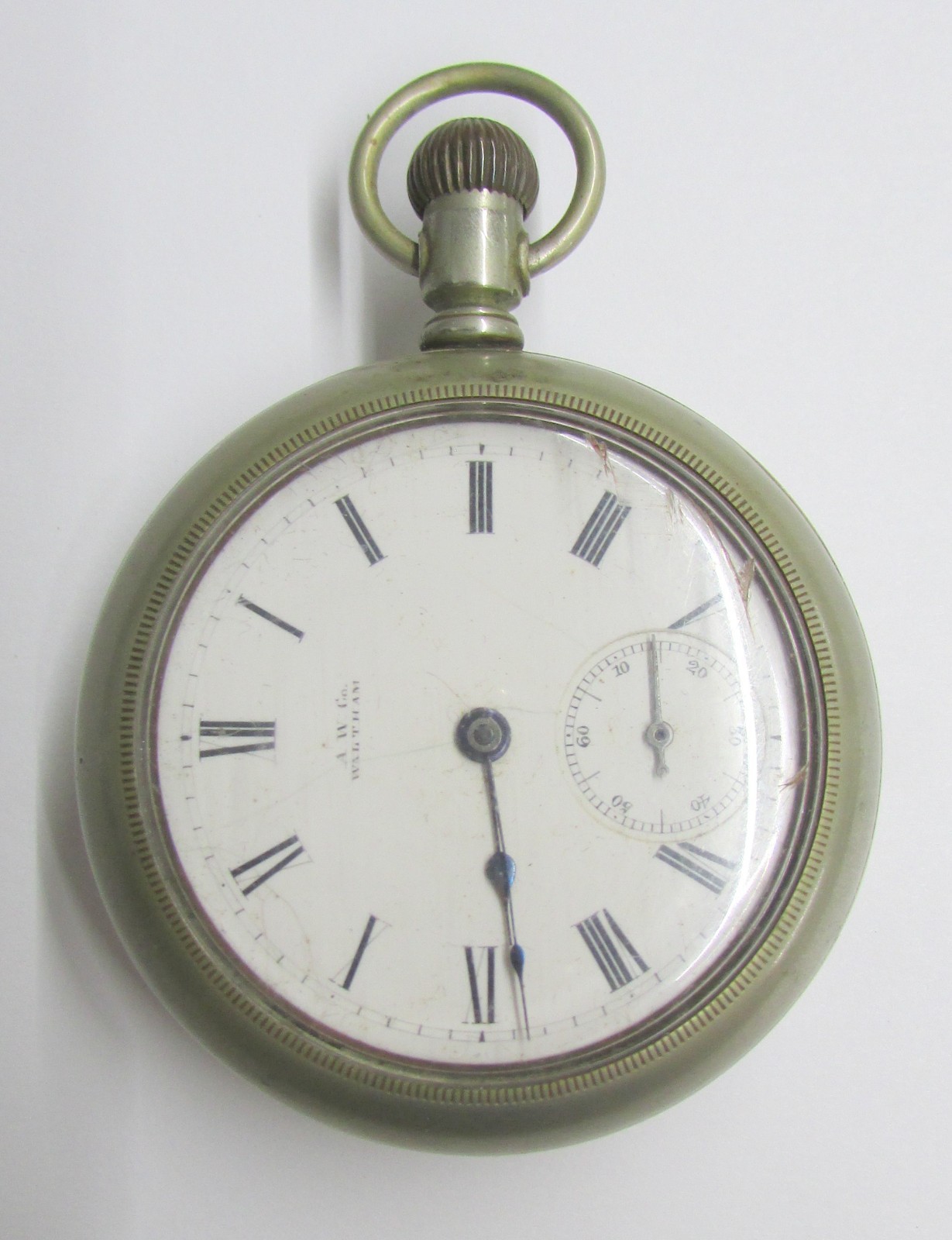 1886 WALTHAM SILVEROID R.E. ROBBINS MODEL 1877 18S 13J POCKET WATCH PARTS REPAIR