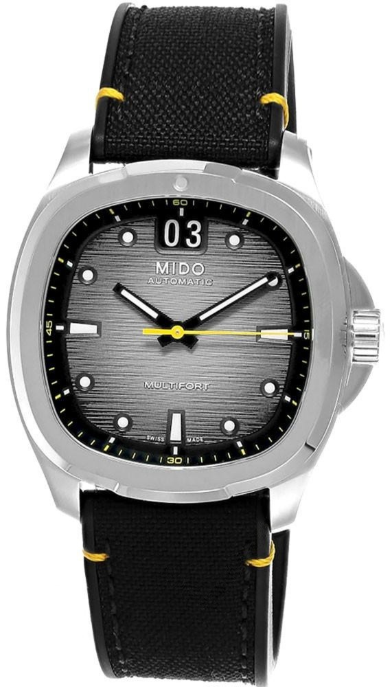 MIDO Multifort TV Big Date 40MM Grey Gradient Dial Mens Watch M049.526.17.081.01