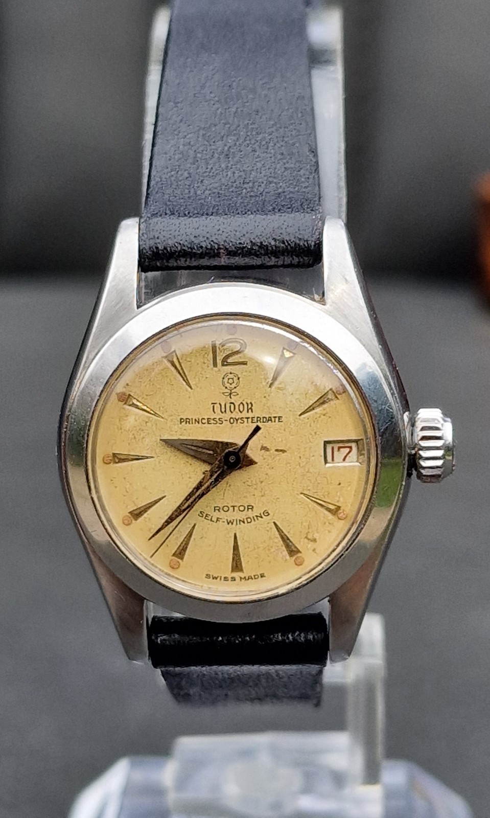Tudor Princess Oysterdate Automatic 24mm Stainless Steel Wristwatch