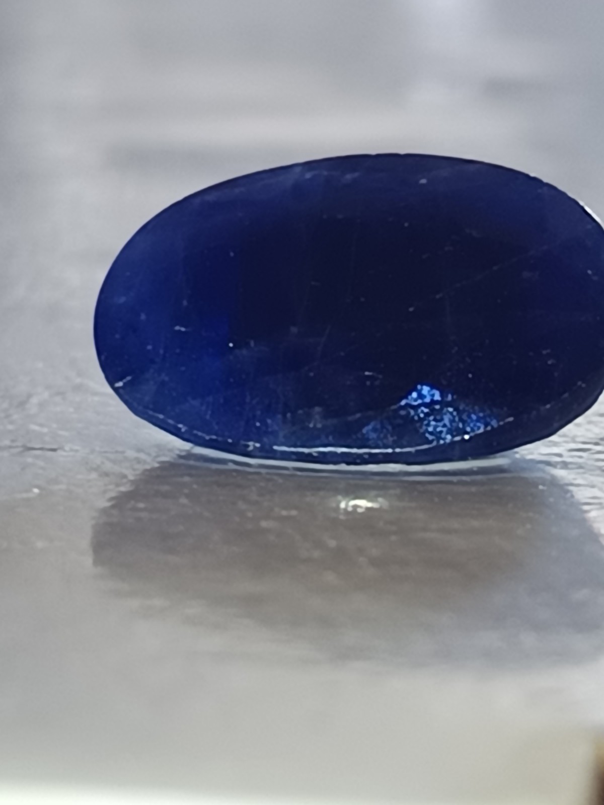 NATURAL BLUE SAPPHIRE 2.16 CT. Sri Lanka Ceylon OVAL CERTIFIED AGL ANTWERP