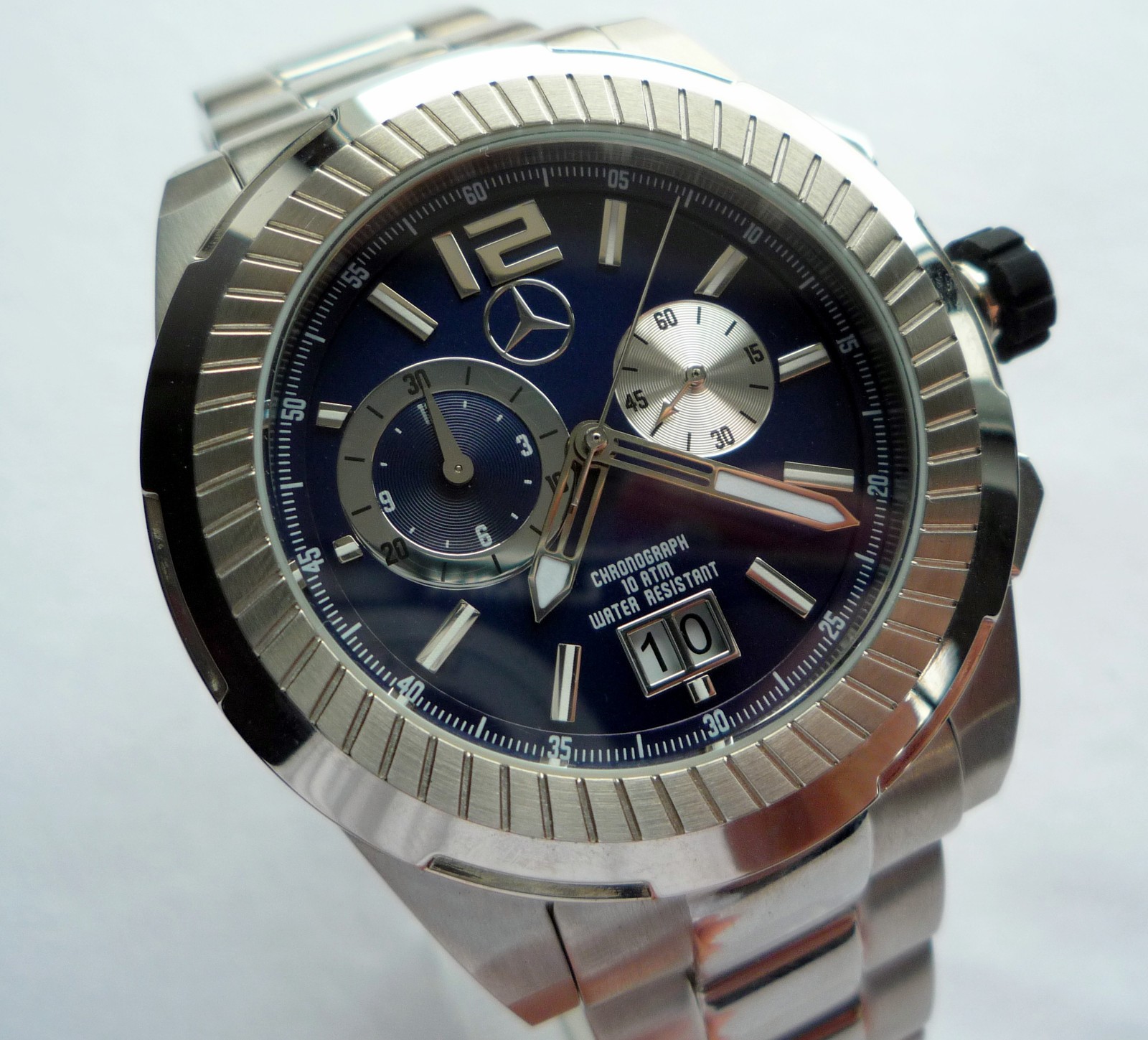 Mercedes Benz Classic Motorsport AMG DTM Racing Driver Sport Chronograph Watch