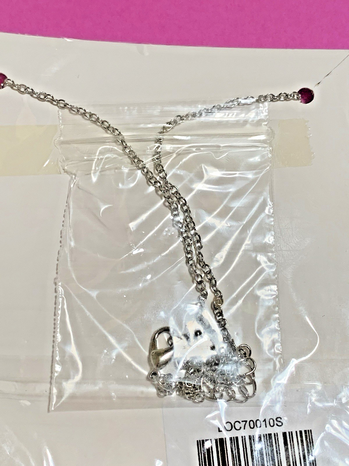 Lovita & Co. 2 PC Necklaces LOVE & SHIP Silver Tone Crystals Beachy Brand New