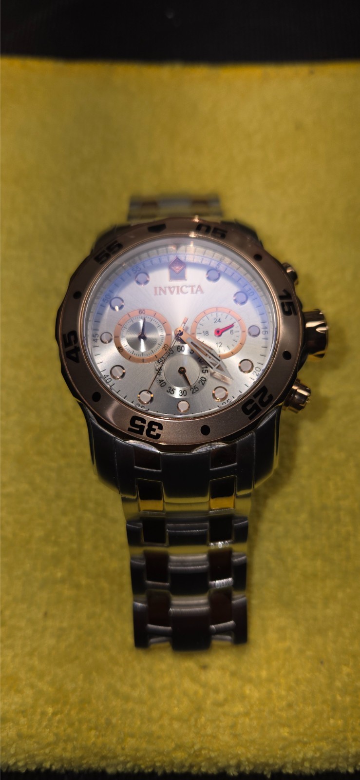 48mm Invicta Pro Diver SCUBA 13672 Master of the Oceans Quartz Chronogragh Steel