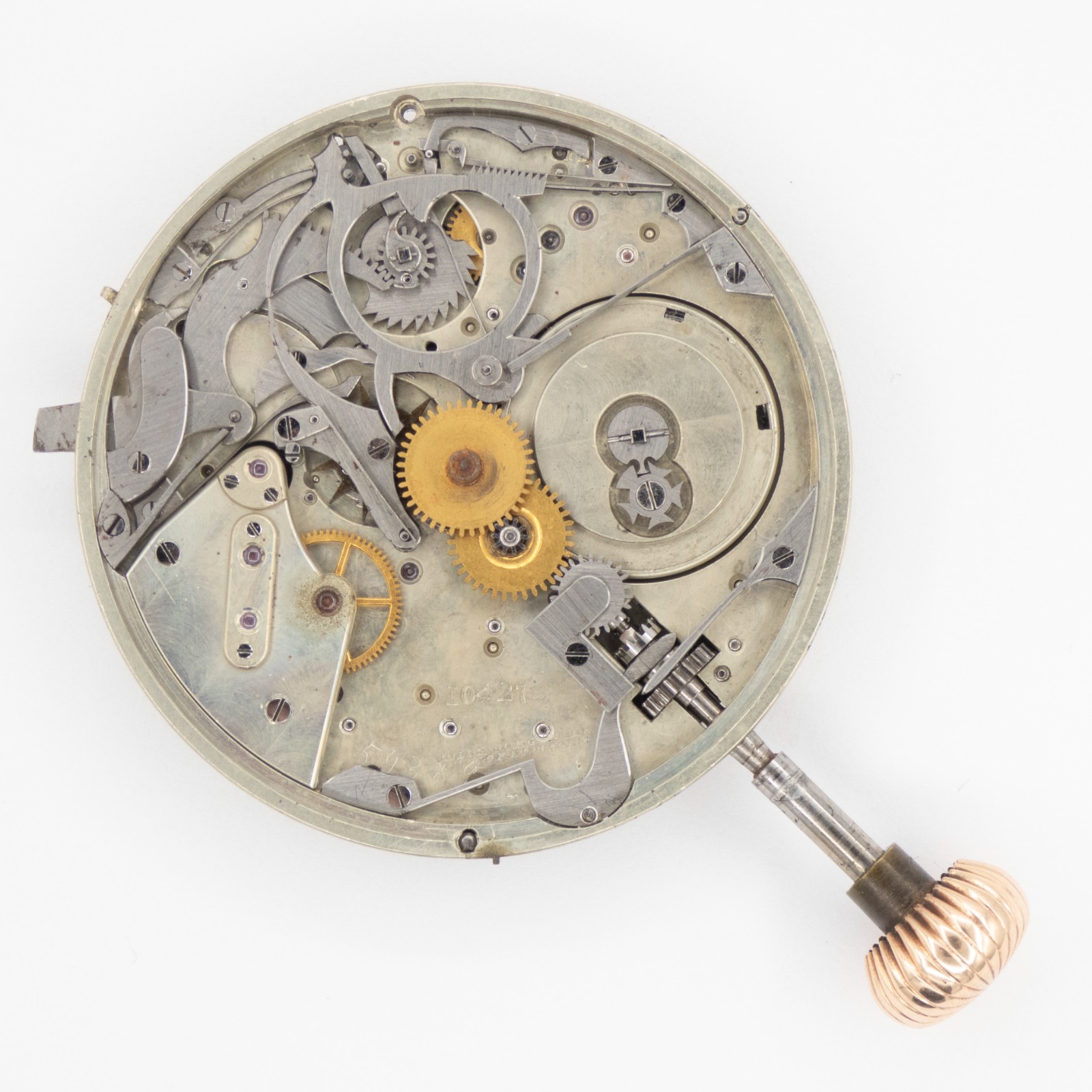 Jules Jurgensen 43 x 10.2 mm Minute Repeater Antique Pocket Watch Movement
