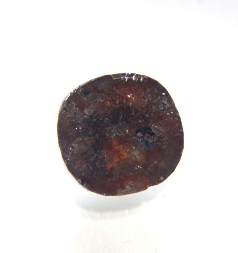1.85Ct Beautiful Cushion Shape Red Color Sparkle Rose Cut Diamond 8.10×7.71×3.21