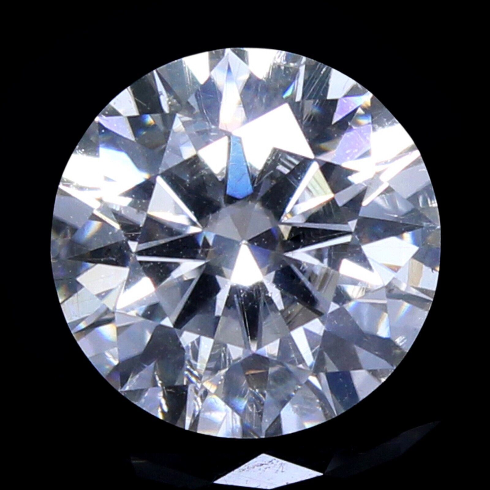 Natural DE Color VVS1 Clarity White 7.00 MM Round Loose Brilliant Cut Diamond