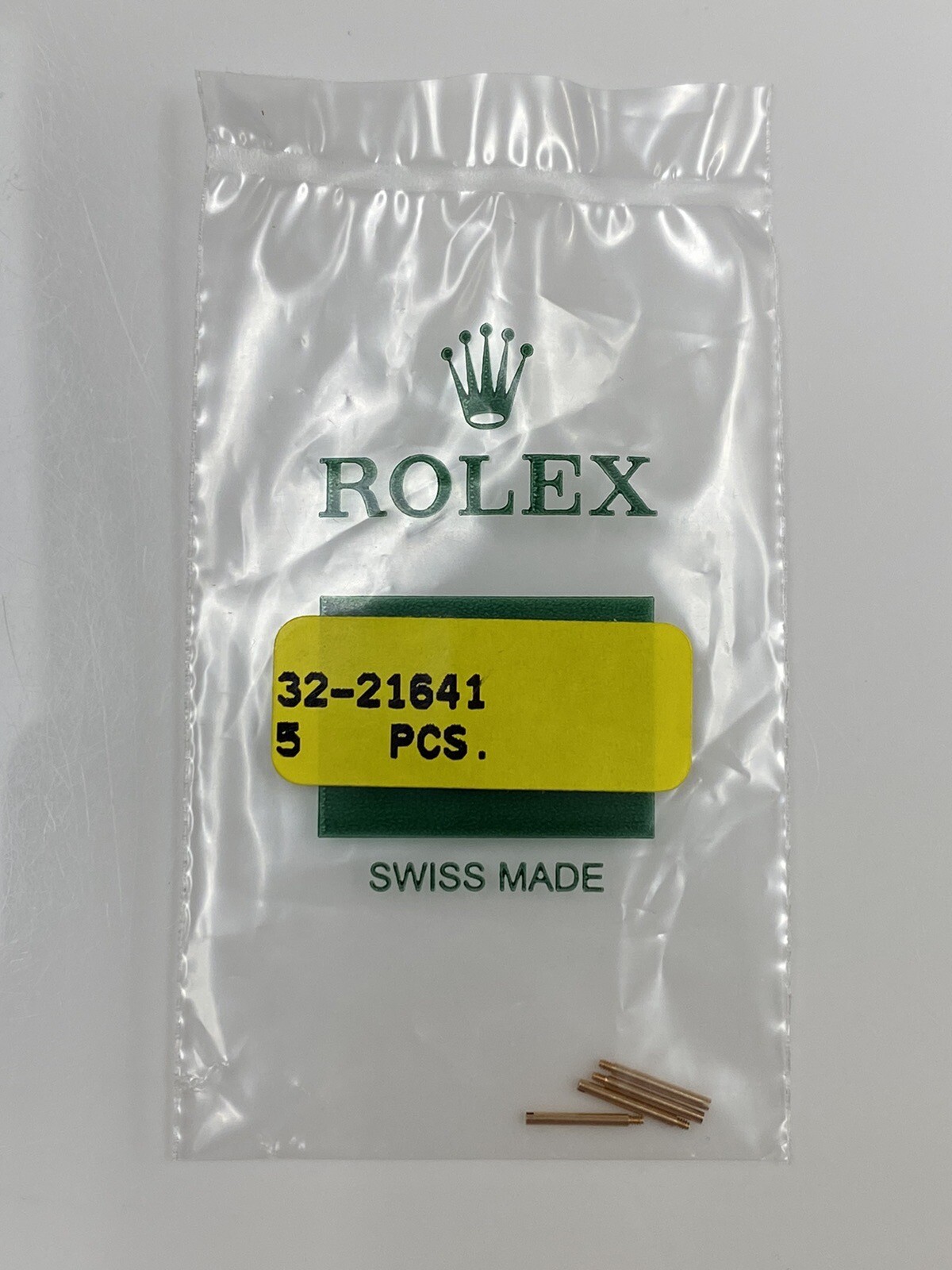 Genuine Rolex Ladies President 18k Rose Gold ONE Bracelet Screw Link #32-20611