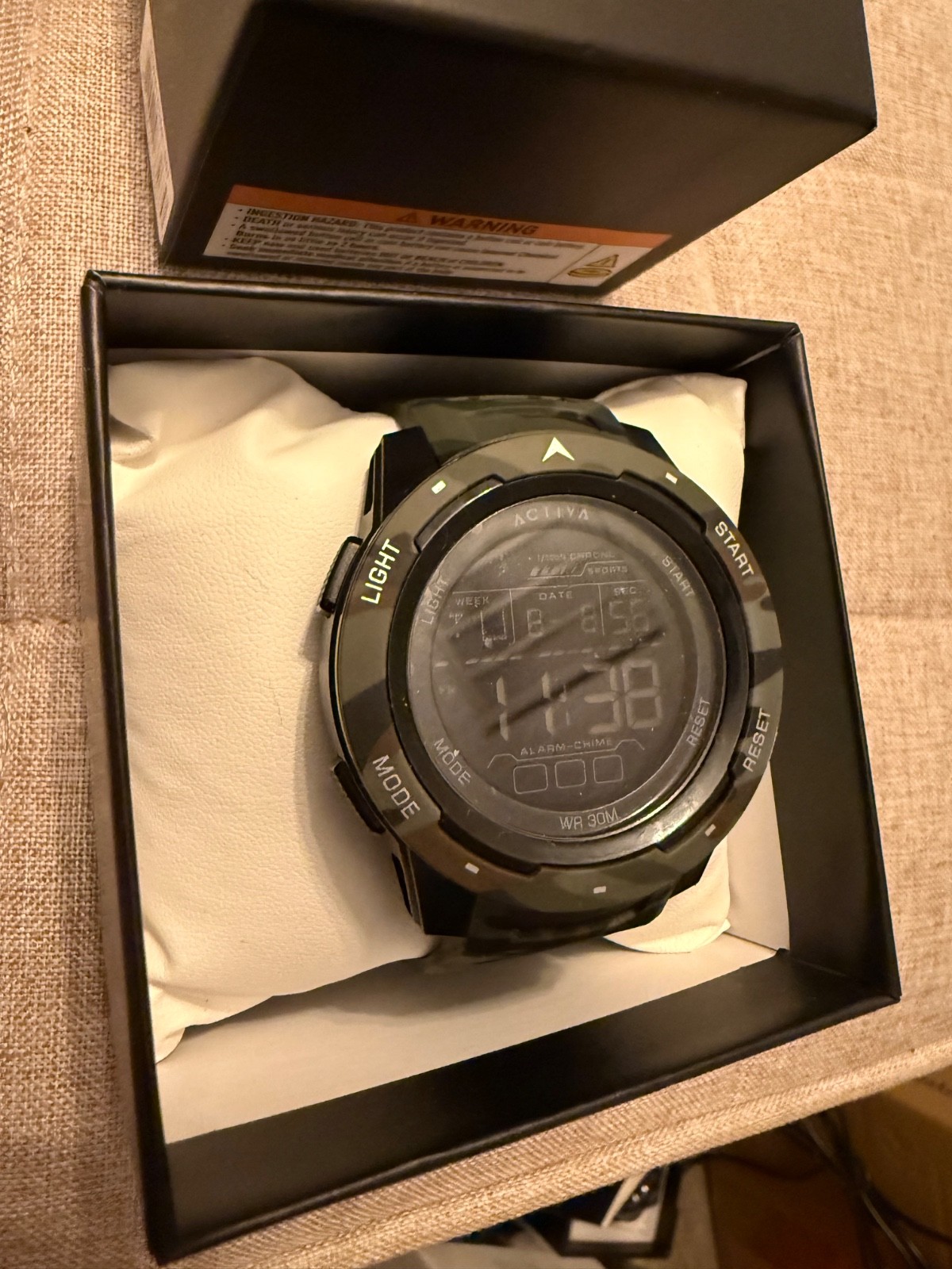 Activa X Terrian Invicta Digital 45mm Camouflage Green ACW8105MC-001
