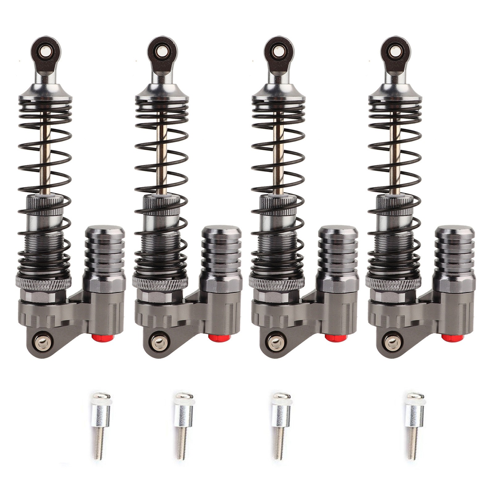 4 Pcs CNC Machining Aluminum For Axial / SCX10 / D90 / RC Crawler