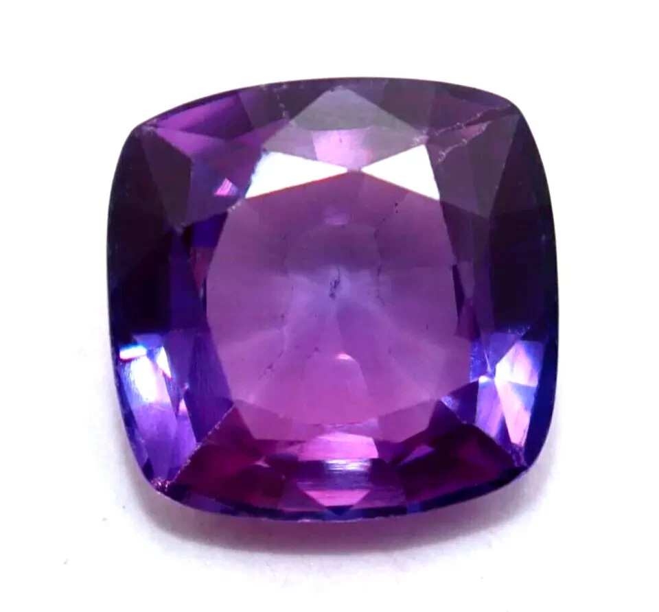 Natural 4.50 Ct Purple Tanzanite Cushion Certified Loose Gemstone With Free Gift
