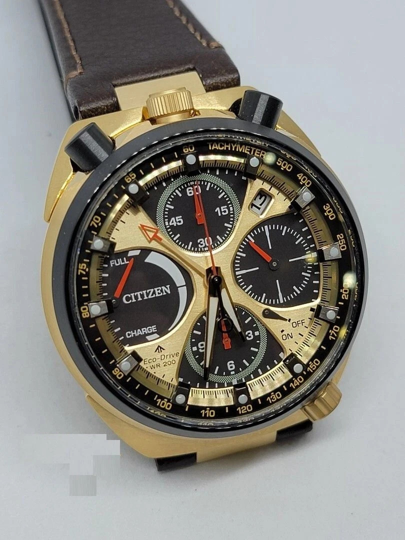 Citizen Ø 45mm Eco-Drive Promaster Tsuno Chrono Racer AV0072-01X Bullhead alarm