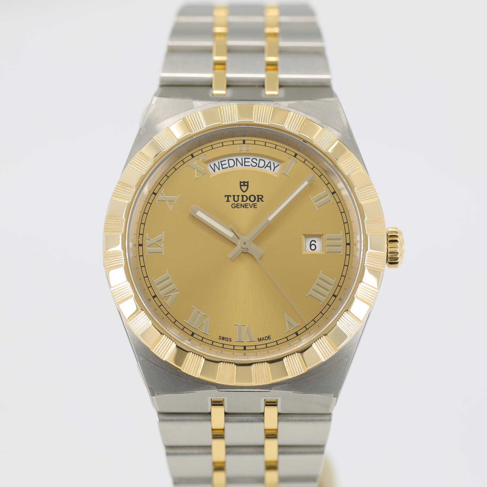 Tudor Royal 41mm Champagne Dial Steel & Yellow Gold M28603-0004