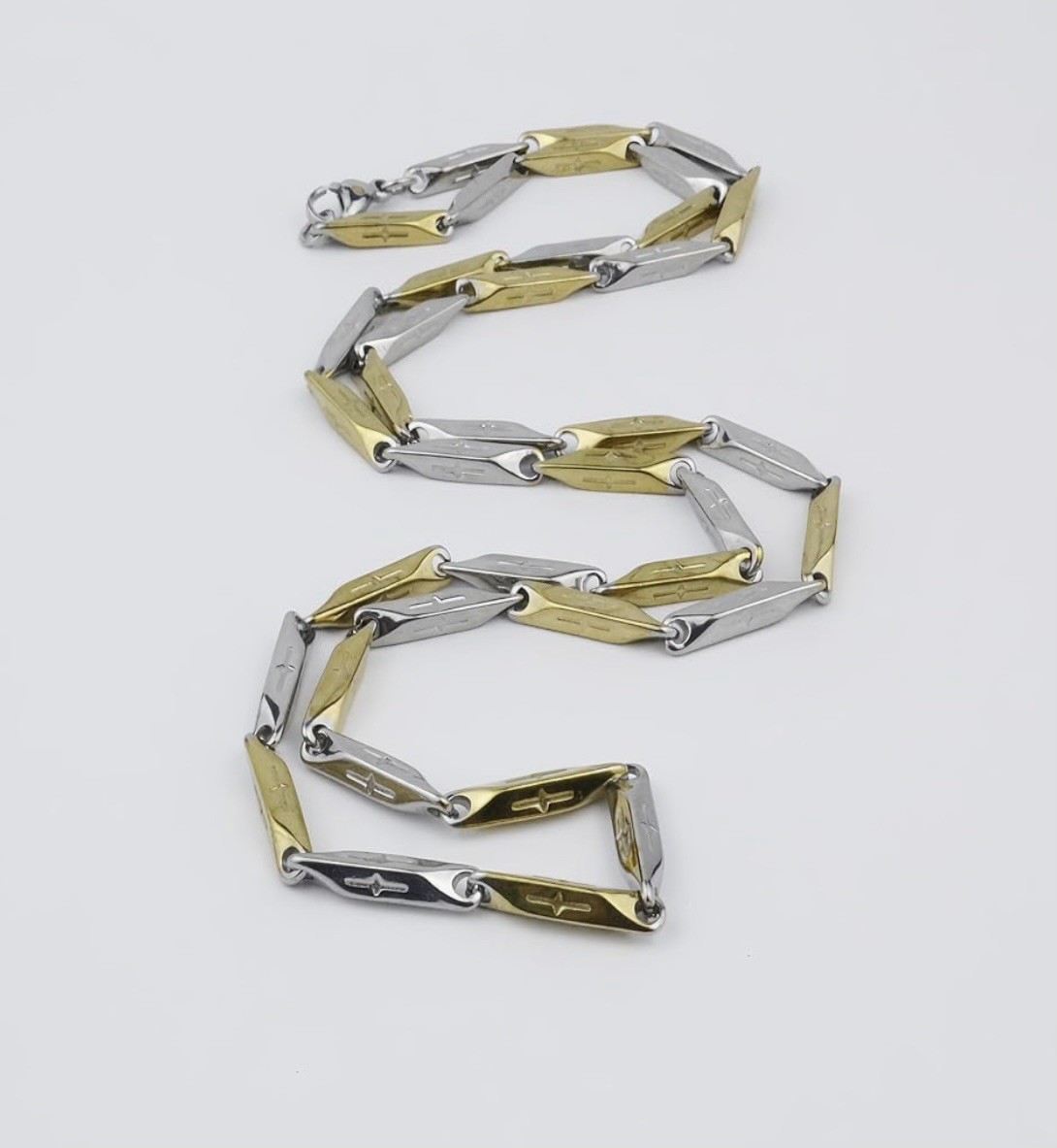 GP 14K Gold Two Tone Chain