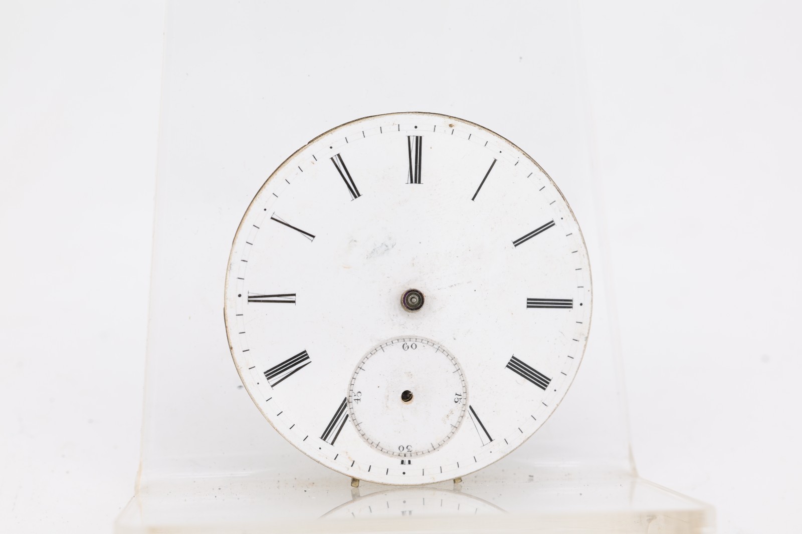 HIGH GRADE KEYWIND 3 FINGER POCKET WATCH MOVEMENT, 42.9mm, FOR REPAIR (LP)