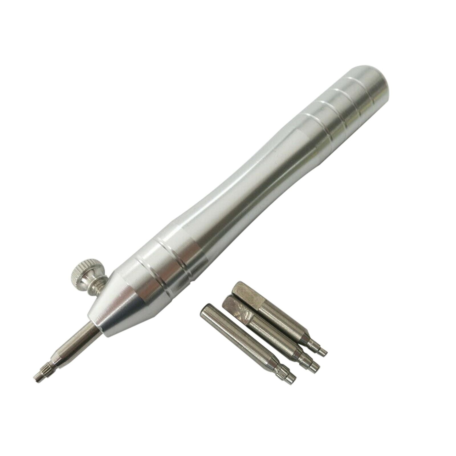 Stainless Steel Watch Repairing Tool Crown Tube Remover with 4 Pins for Tudor