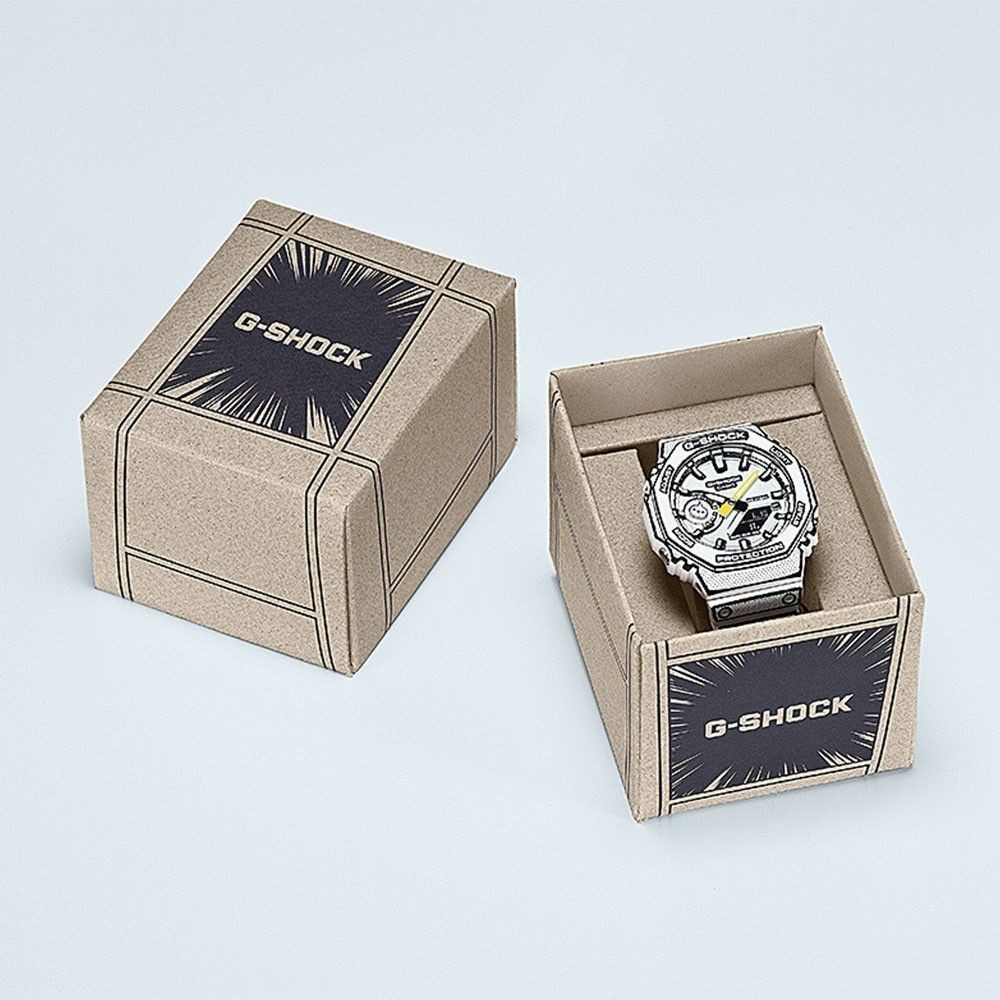 Brand new and unused G-Shock GA 2100MNG 7ADR No.gs3178