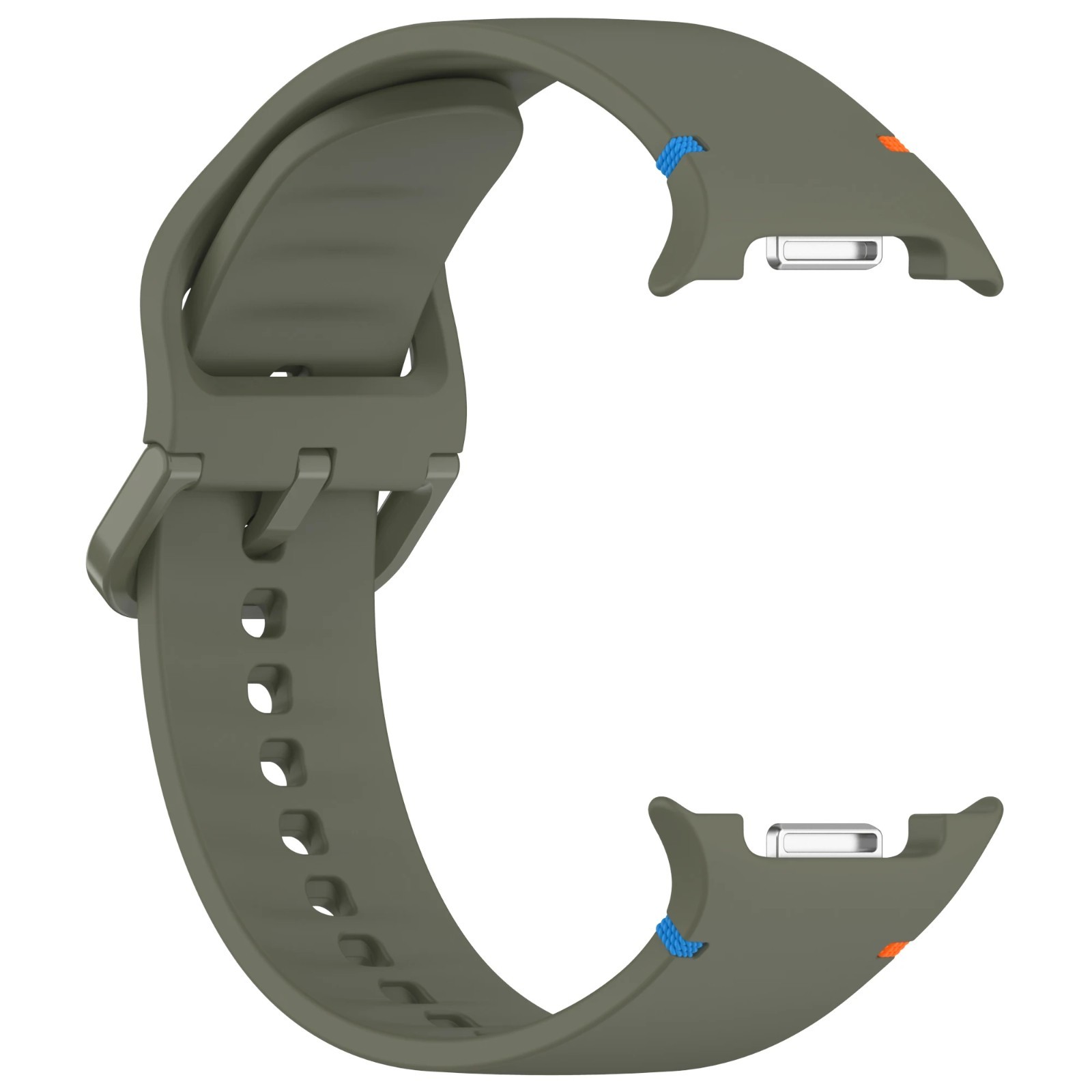 Silicone Watch Band For Samsung Galaxy Watch 8 40mm 44mm Classic 46mm Strap