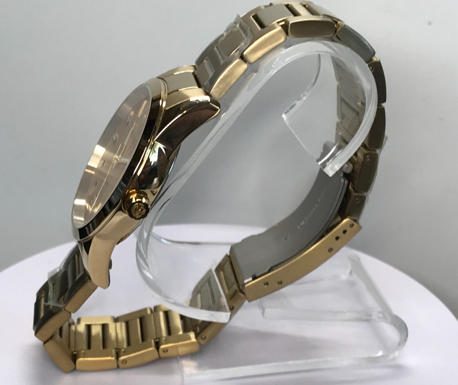 Watch NEW D’mario Heritage Switzerland NEW 18k Gold Plated All Stainless Steel