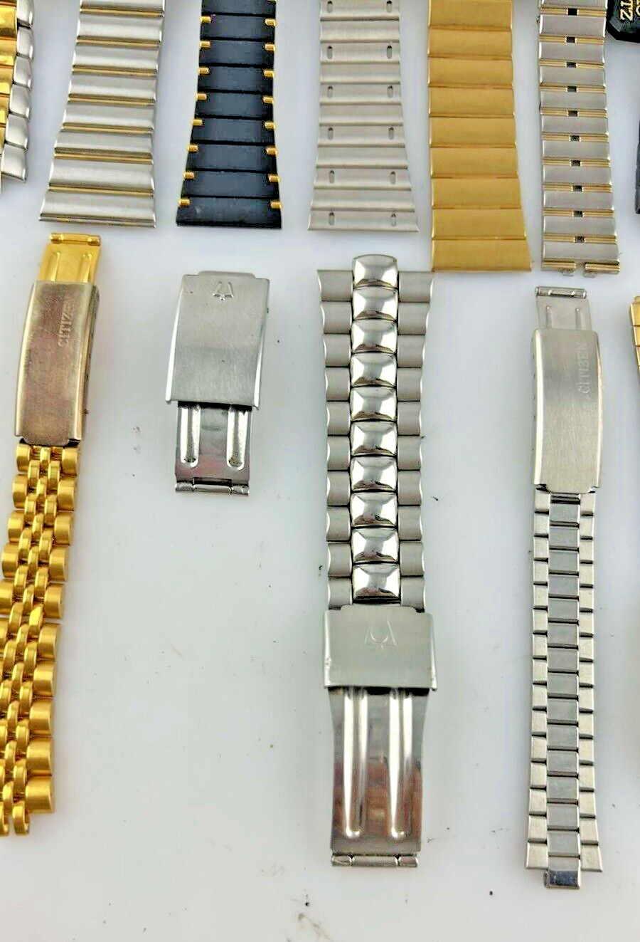 Stock 17 Seiko Citizen Watch Deployant Closures Various Sizes Used