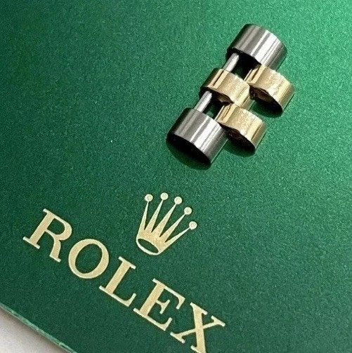 Authentic ROLEX Datejust jubilee Link 18K Y Gold /SS For 36mm 16013 16233 16253