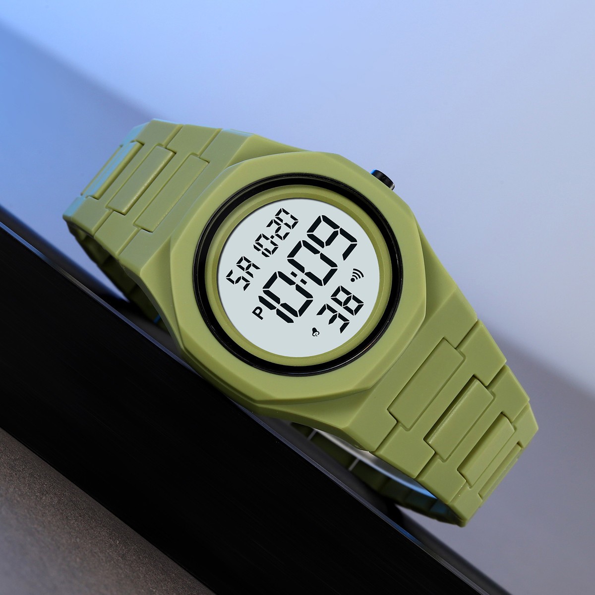 SKMEI Men Digital Watch Countdown Date Sport Wristwatch Boys Military Watches