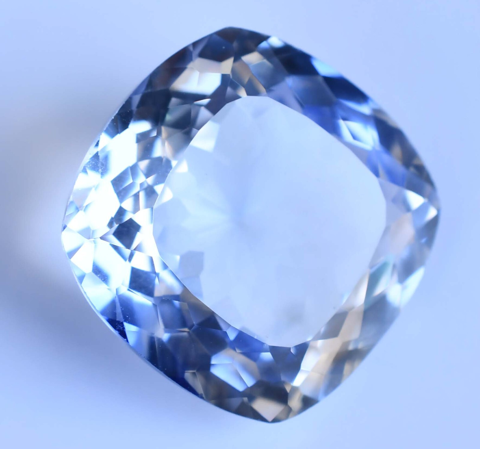 Natural Blue Sapphire 36.25 Ct FLAWLESS Certified Montana Treated Loose Gemstone