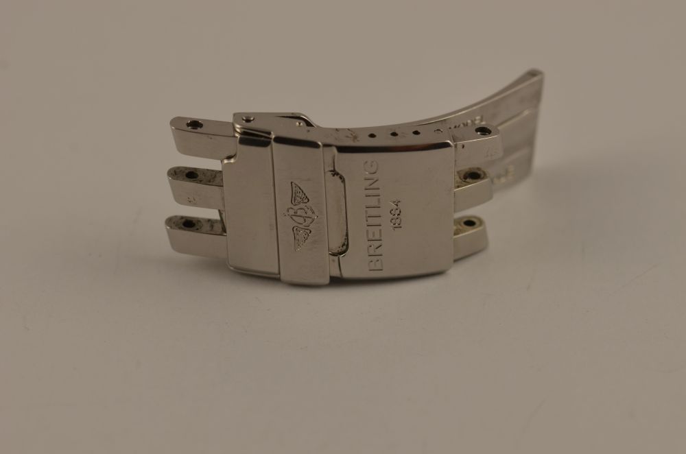 Breitling Faltschließe Stahl/Stahl Pilot Bracelet RAR 18MM