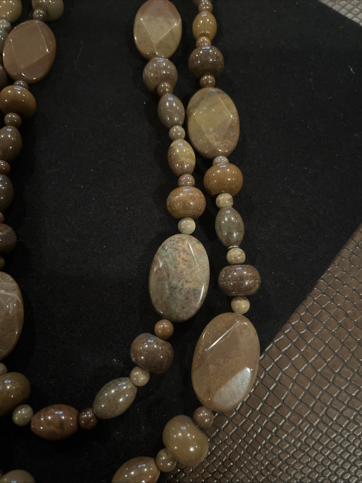 Mine Finds By Jay King Earthy Brown And Caramel Jasper Beads