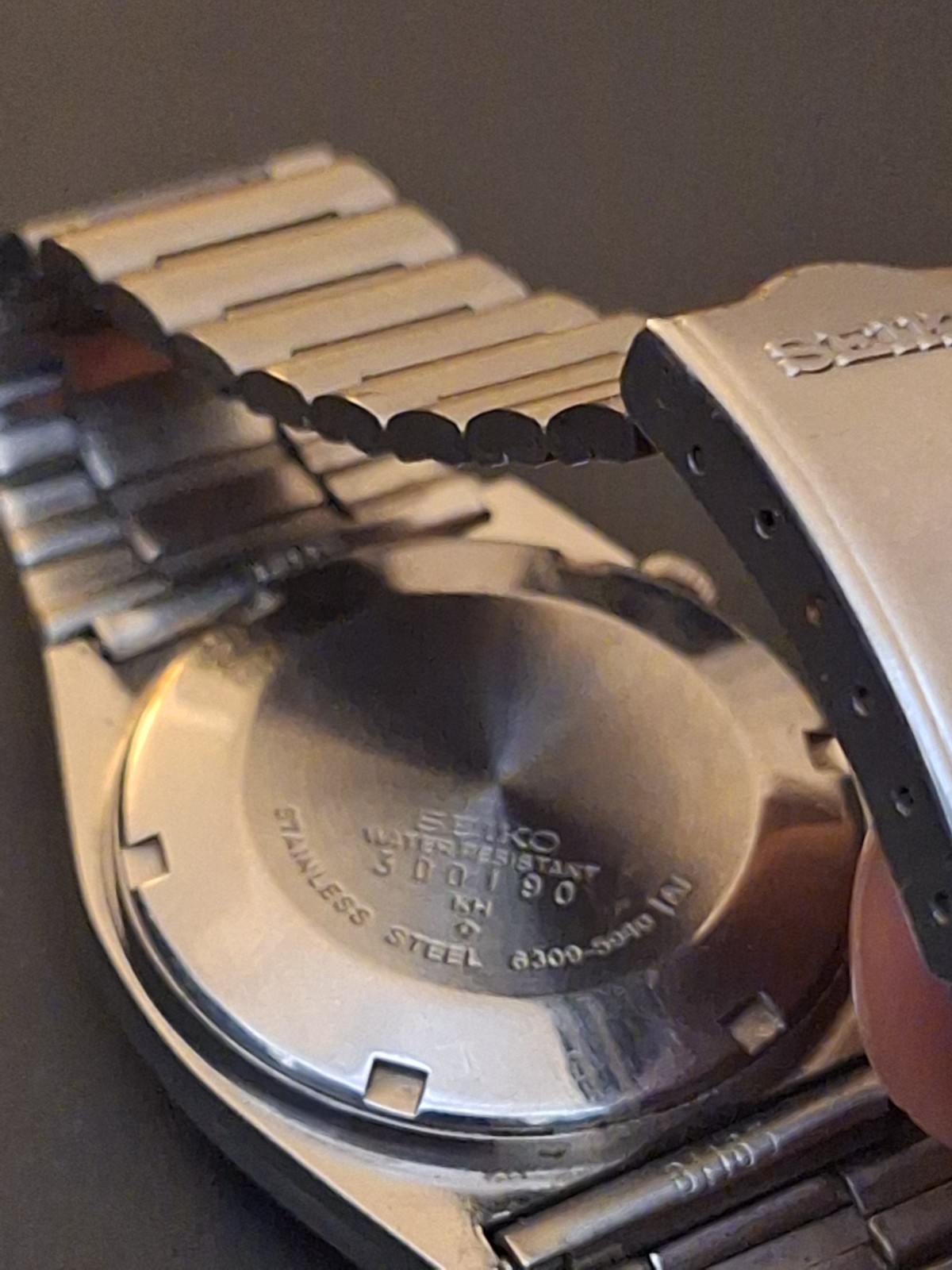 1970s TV Dial Seiko, Clean And Orginal, Arabic/English Day Variant.