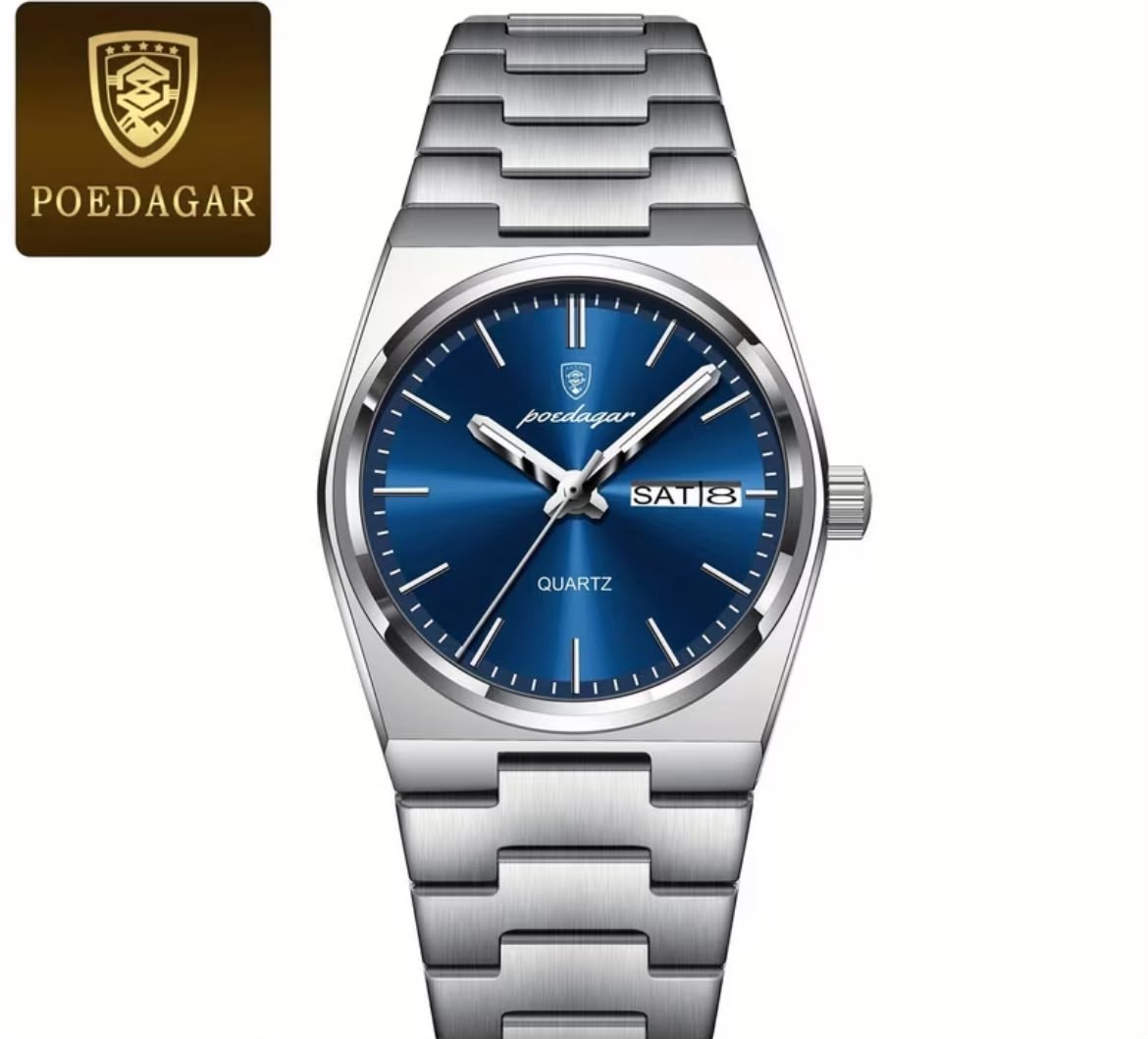 Citizen Men’s Dress Quartz Blue Dial Stainless Steel Watch BI5000-52L NEW
