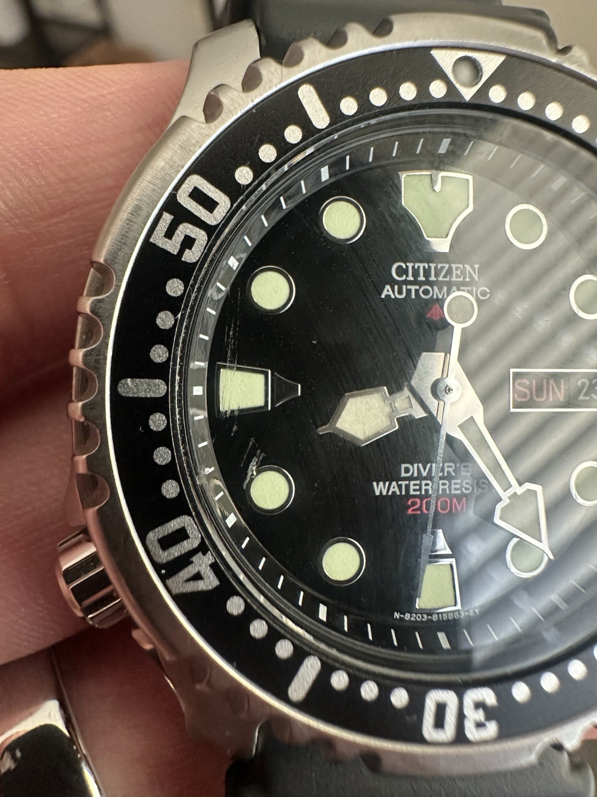 CITIZEN Promaster NY0040-09EE Automatic Dive Watch Black Dial
