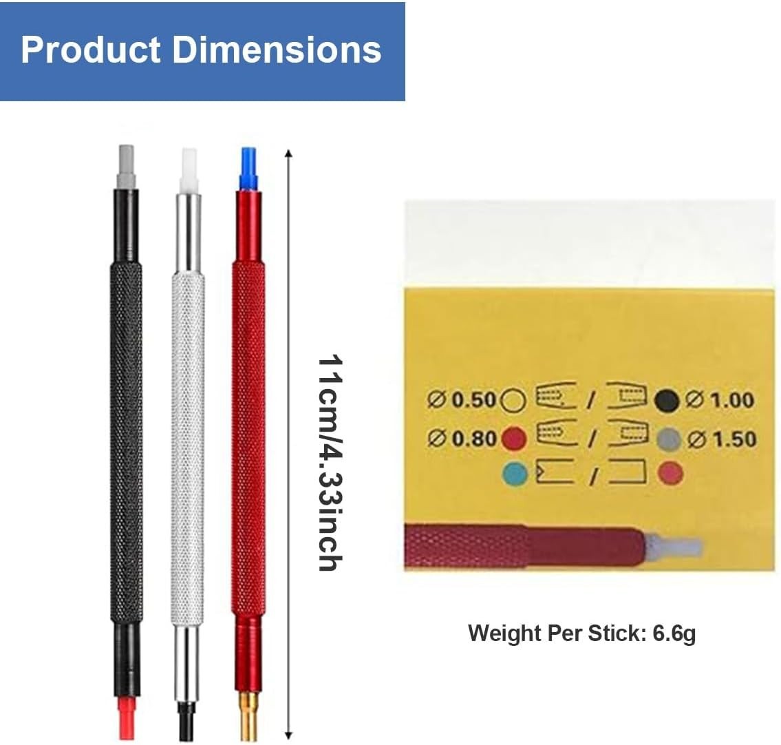 Portable Watch Hand Setting Tool Set – 3PCS Stainless Steel Precision Tools