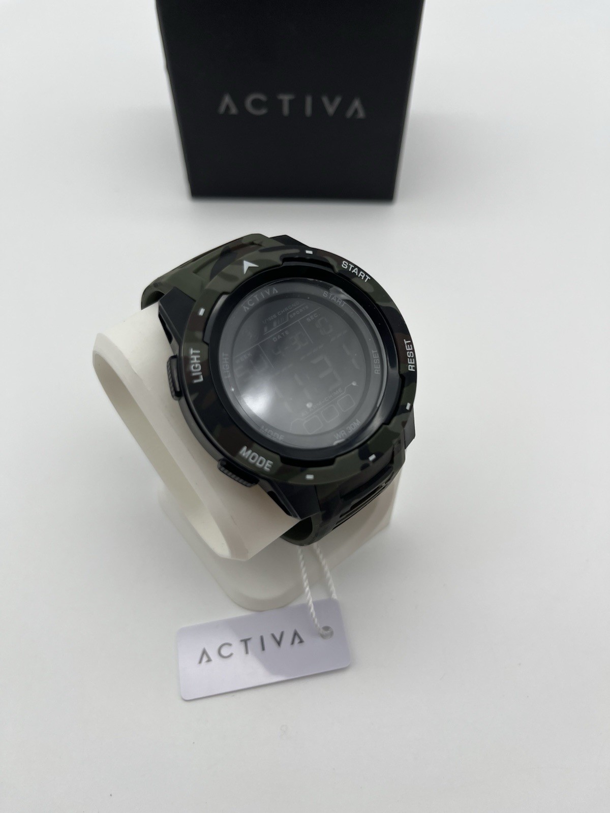 Activa X Invicta Men’s 45mm Camouflage Digital Watch (ACW8105MC-001- NEW