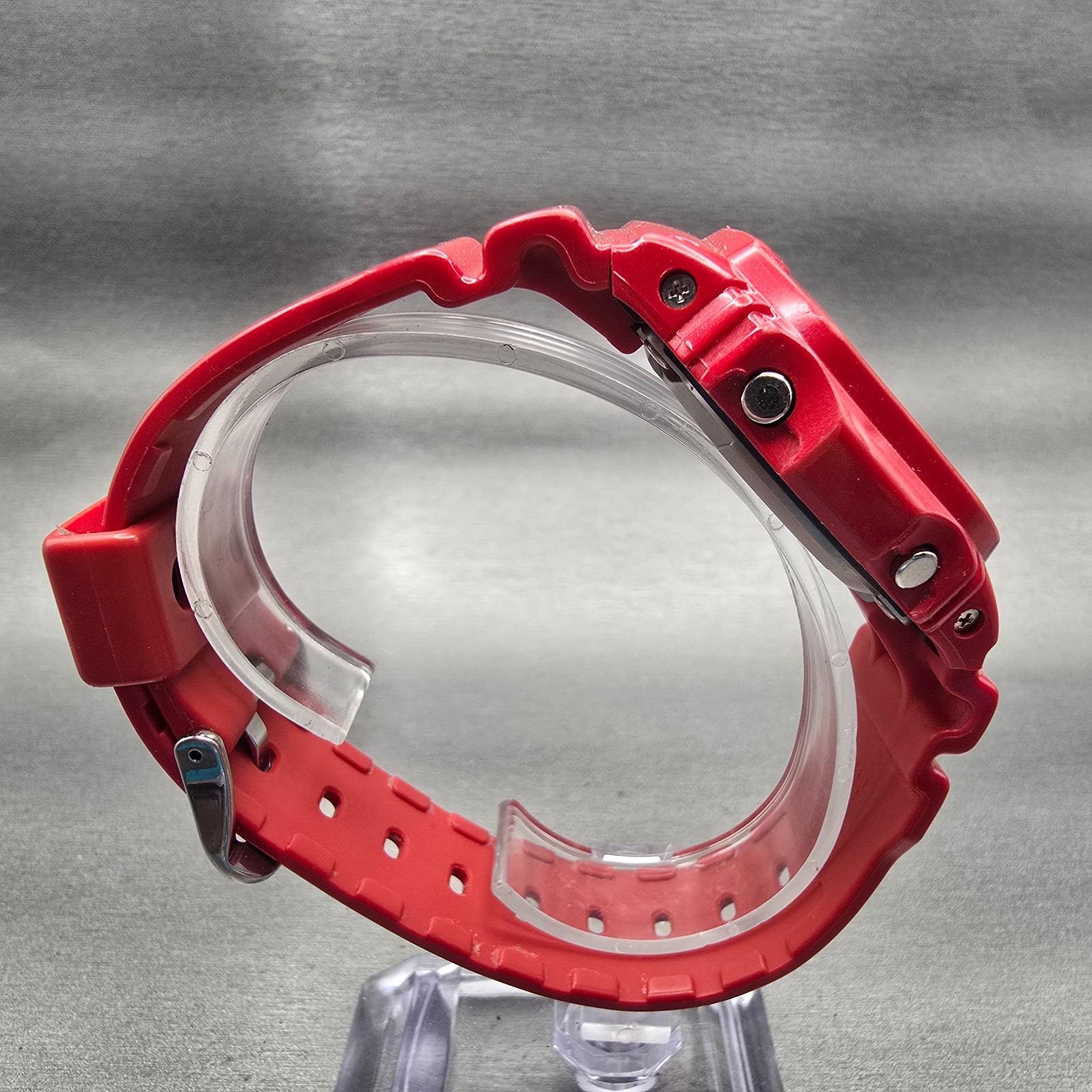 Casio G-Shock GLX-5600 Watch Men 44mm Red Alarm Chronograph G-Lide New Battery