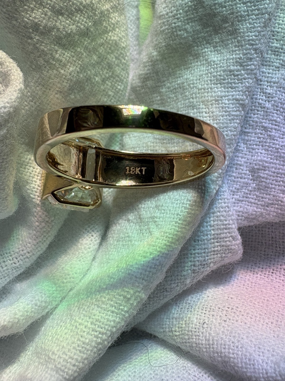 Brand New 3.02 Carat Diamond Ring | 18K Gold Band | Lab Grown Diamond | IGI