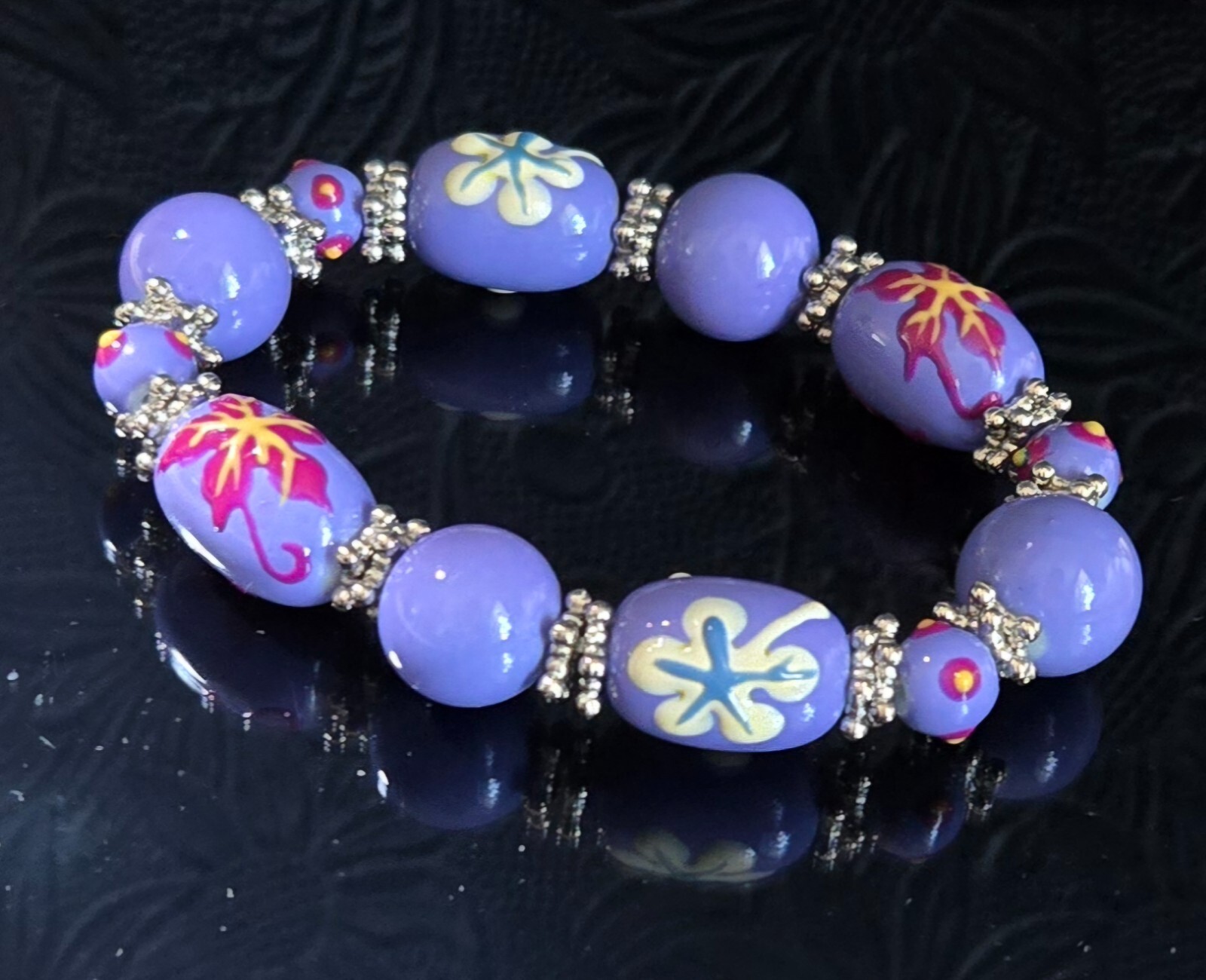 Beach Bracelets Jewelry Wholesale Bracelet COLORFUL 6 pcs Stretch Bracelets