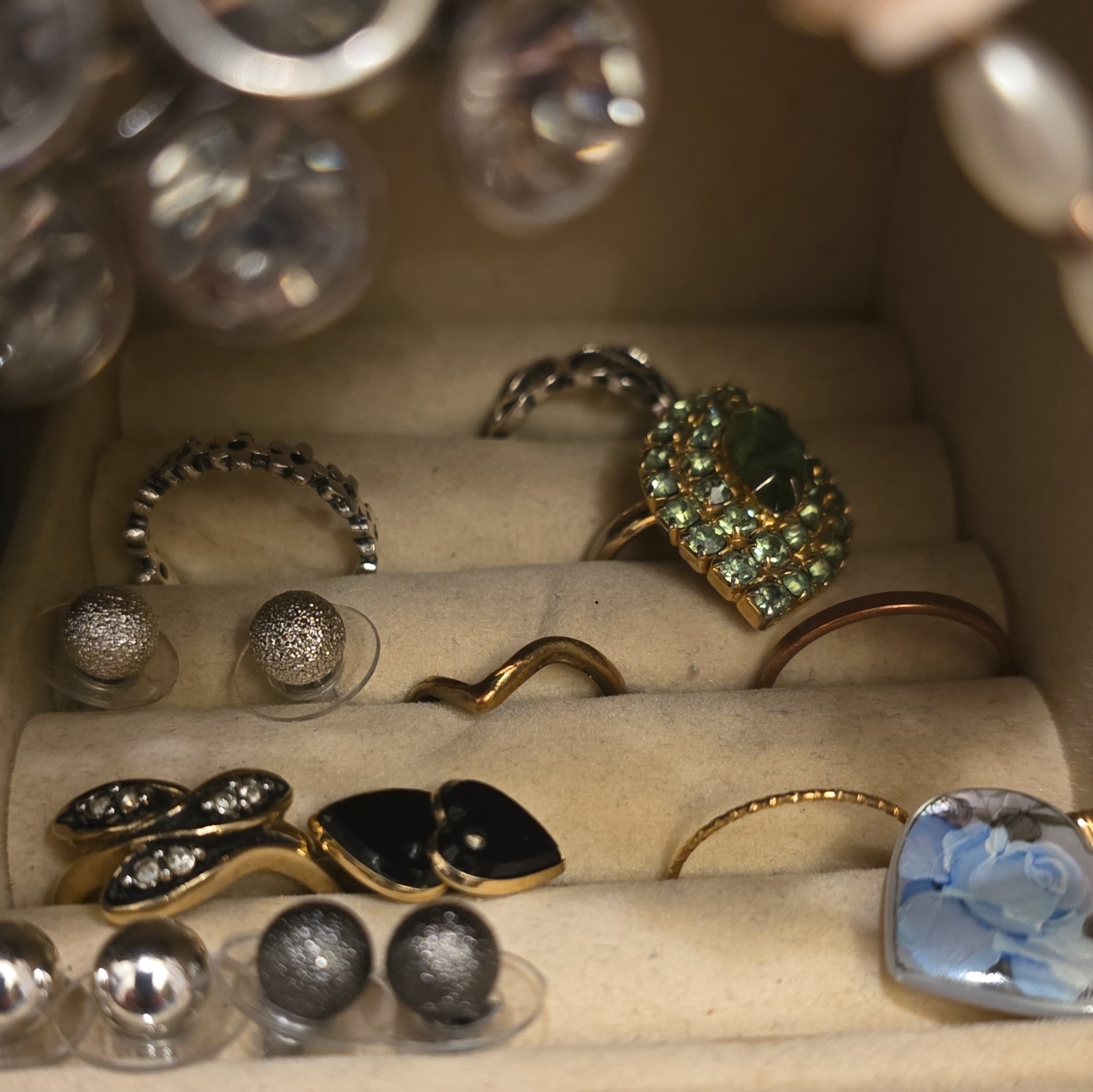 Vintage To Now Jewelry Lot Necklaces Bracelets Rings Earrings And More