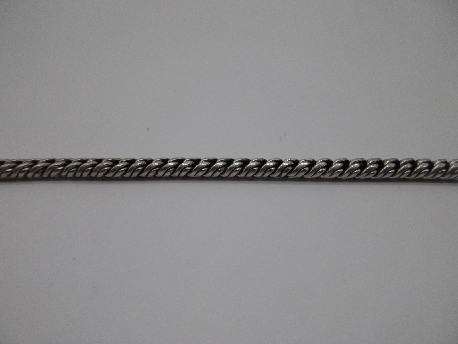 Novica Bali Unisex Sterling Silver Distinct Link Bracelet, Twining, 8.25″ Length