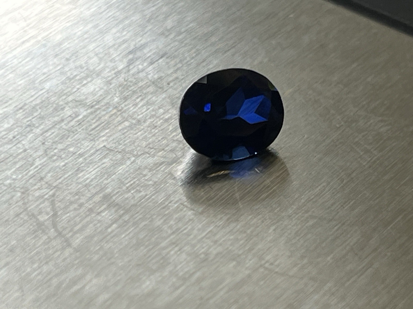 11×8 MM Natural Flawless Cornflower Blue Ceylon Sapphire Loose Oval Gemstone Cut
