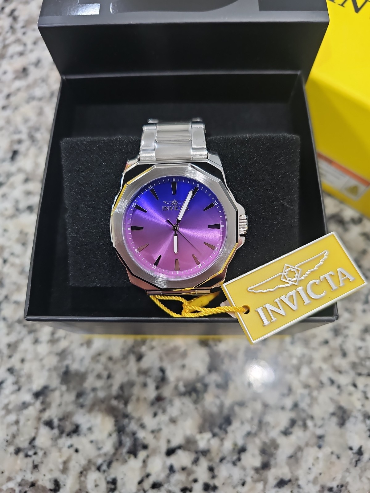 SOLD OUT!! Invicta Men’s Speedway Dominus 42mm Stainless Steel Iridescent Purple