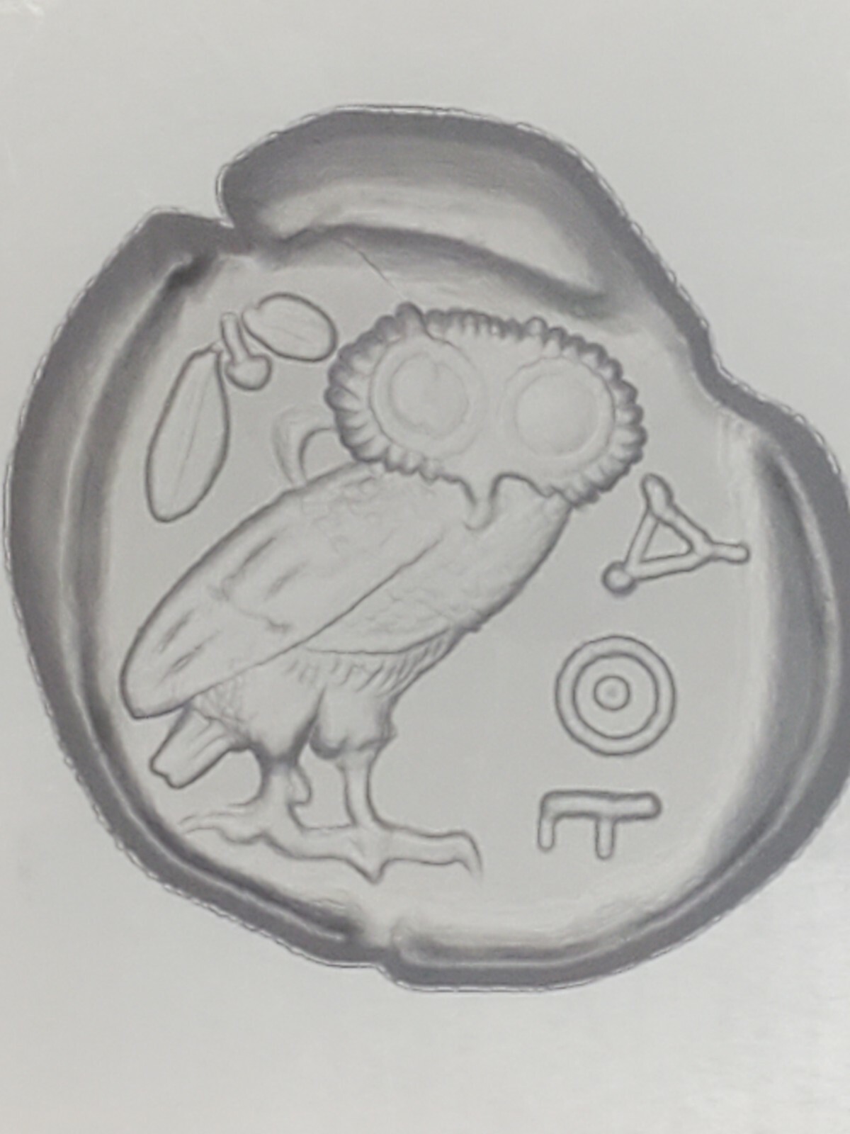 Owl 3D Graphite Ingot Mold Gold Silver Copper Tin Melting Casting