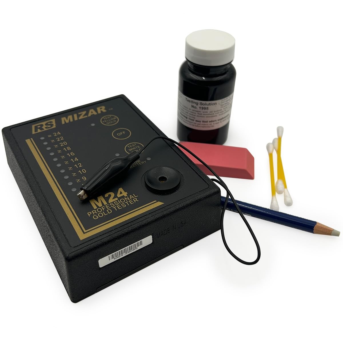 Rs Mizar M-24 Gold Tester | TES-170.00 6.3 x 4 x 1.5 inches,