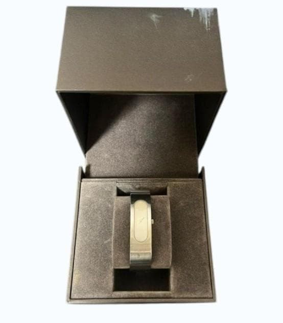 Gucci Bangle Watch Silver Quartz 14.0–14.5 in with Box