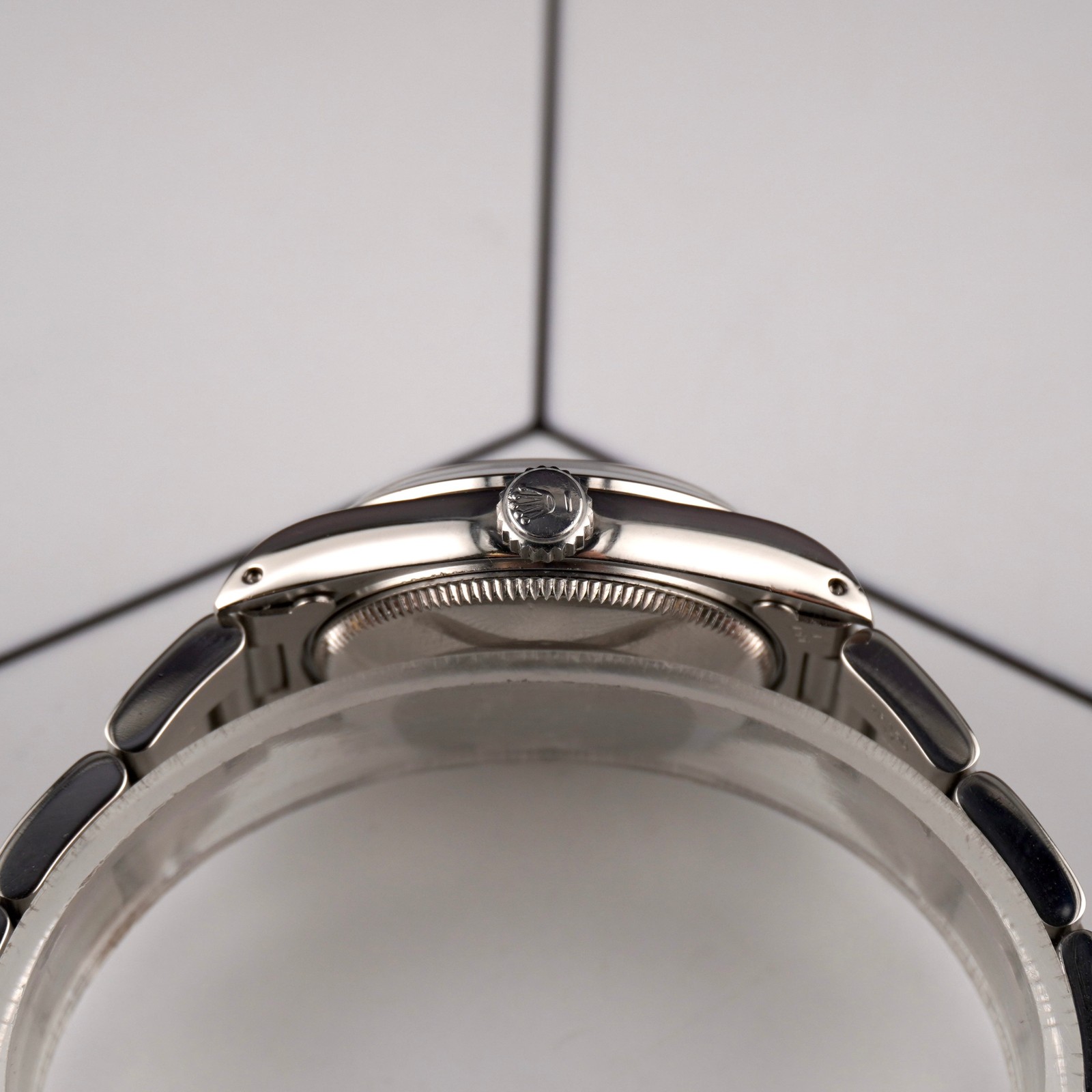 Rolex Oyster Perpetual 31mm Stainless Steel Beige Dial Watch Ref 67480