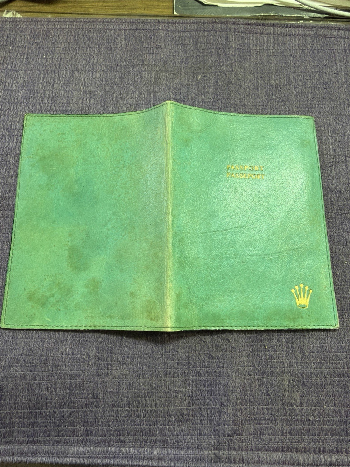 ROLEX 60s-early 1970s document Paper holder;wallet❗️original Rolex accessories‼️