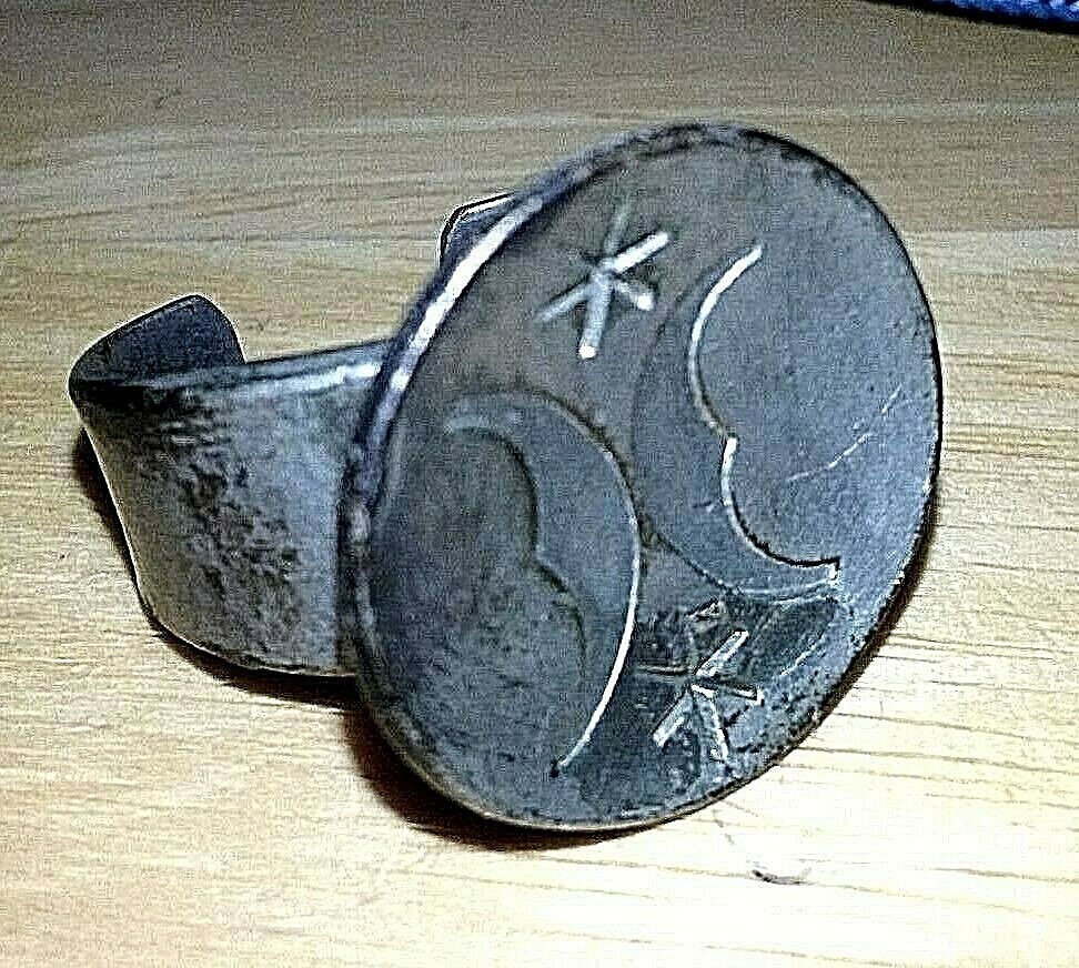 1800’S ? VINTAGE “ASOE” Dänemark kunsthandwerk AABENRAA DANMARK RARE RING H3