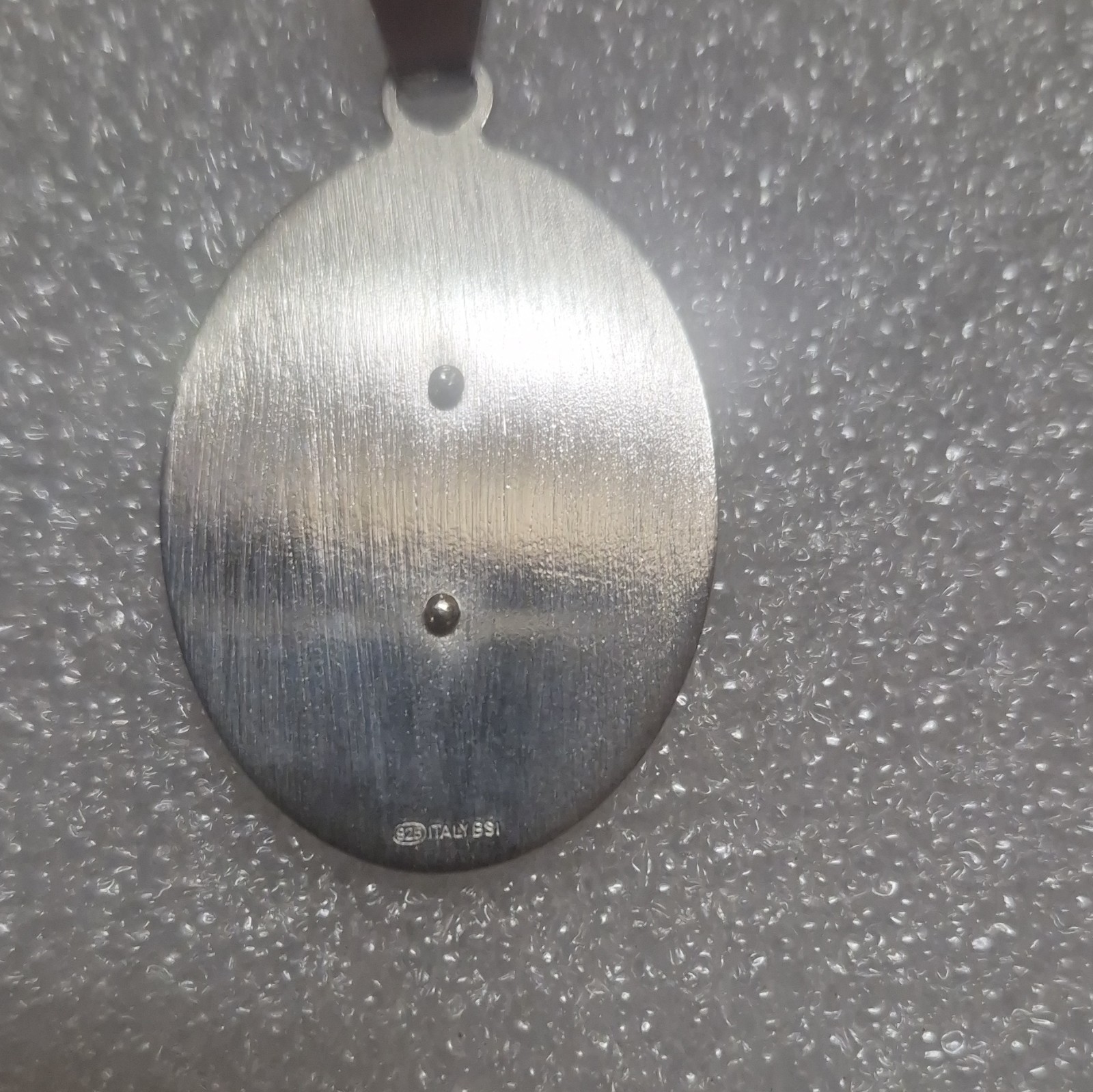 .92S St Christopher Sterling Silver Charm Marked – Italy .925 – 14.9grm