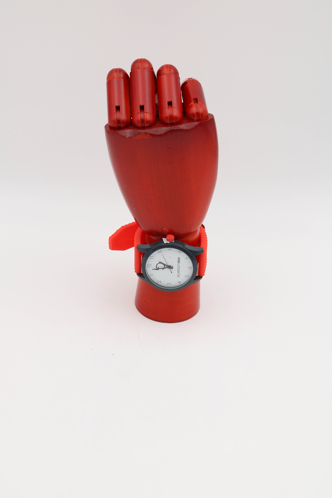 VSauce Curiosity box Reverse Movement Watch and Posable Hand only