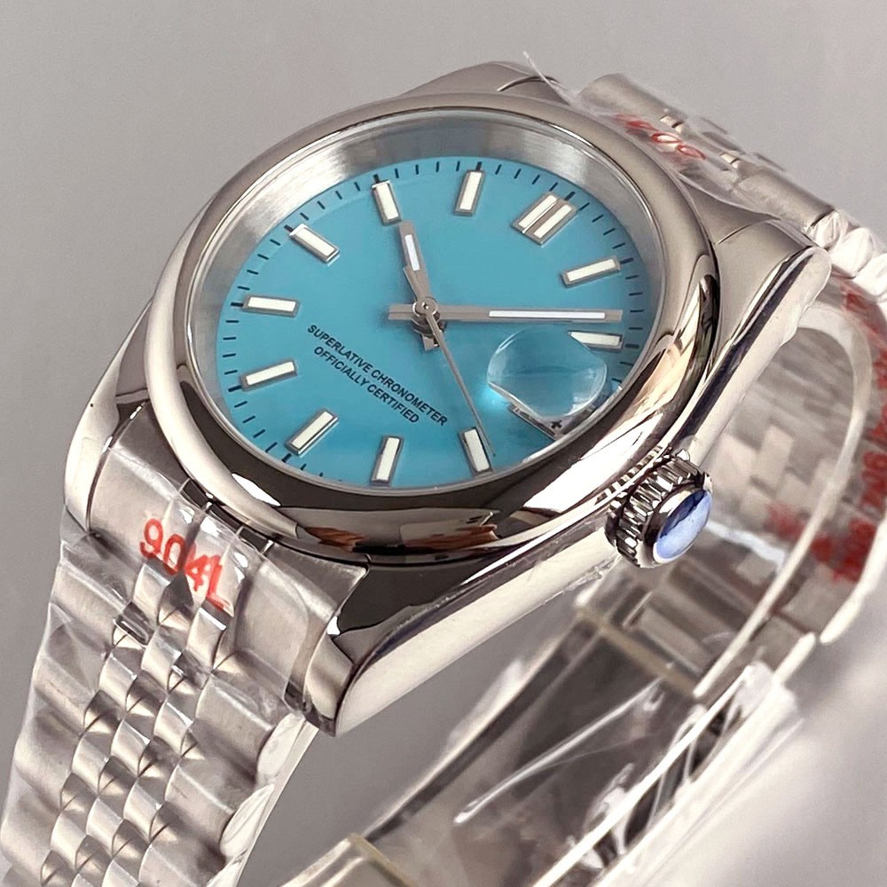 Tandorio 36/39mm Sapphire Sunburst Dial 20ATM Japan NH35 Auto Men Watch Lume